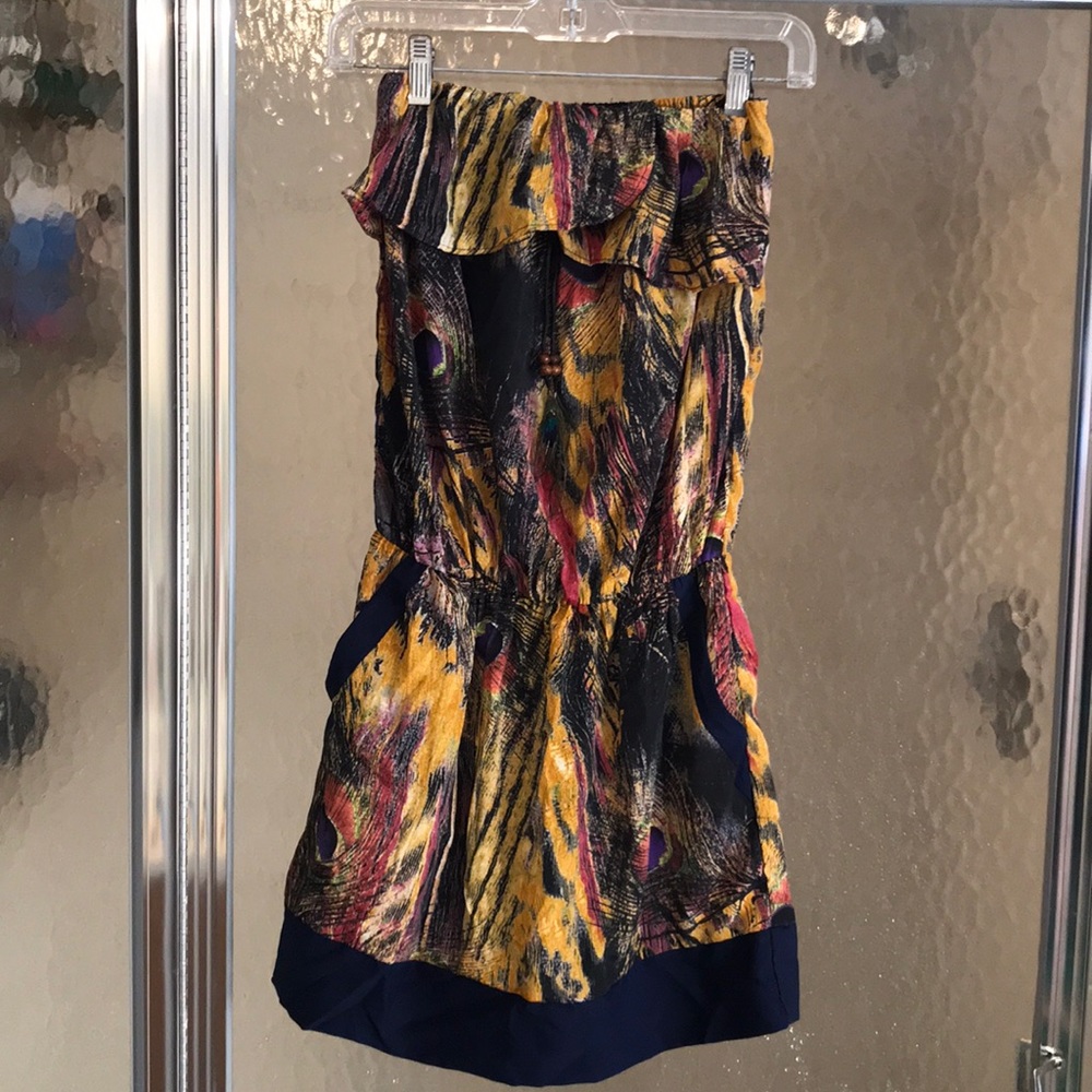 Peacock beach coverup! Good as new!